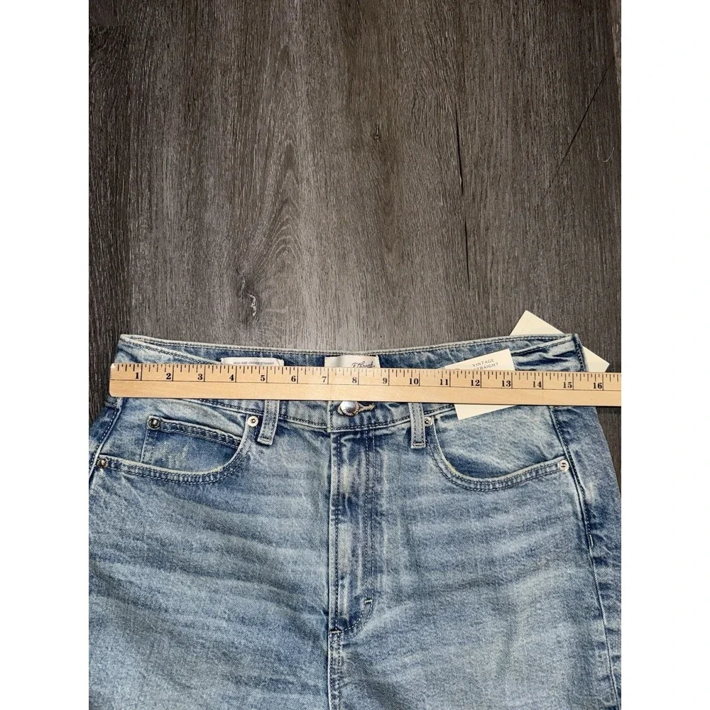 Women High-Rise Patchwork Vintage Straight Cropped Jeans - Universal Thread